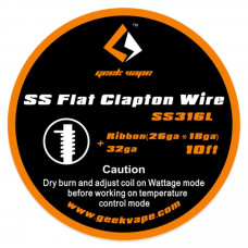 GV flat Clapton SS 26GAx18GA+32GA